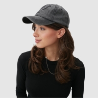 Кепка женская MINAKU, цвет черный, р-р 58 Кепка женская MINAKU, цвет черный, р-р 58