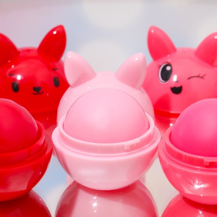 Бальзам для губ &laquo;Мяу эмоции&raquo;, микс цветов и ароматов