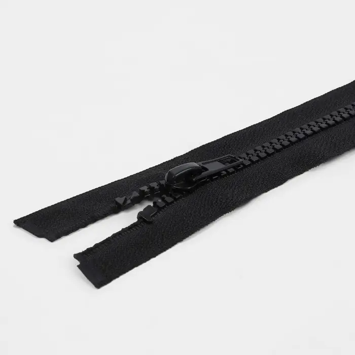 Молния &laquo;Трактор&raquo;, №5, разъёмная, замок автомат, 90 см, чёрная