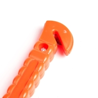 Аварийный молоток с ножом для ремня на подставке, 6.5&times;17.5 см