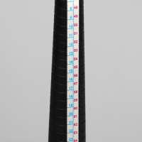 Прибор для измерения размера кольца, 2,5&times;2,5&times;24,8 см, цвет чёрный