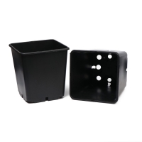 Горшок для рассады, 11 л, d = 25 см, h = 26 см, чёрный Горшок для рассады, 11 л, d = 25 см, h = 26 см, чёрный