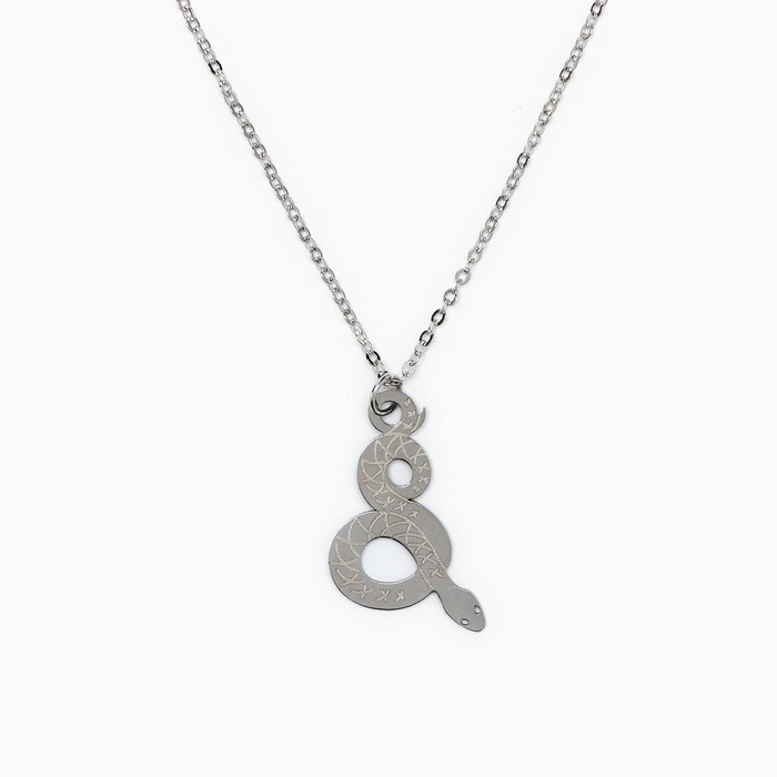 Подвеска с цепочкой новогодняя &laquo;Змейка&raquo;, 11 х 9,5 см