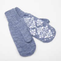 Варежки женские, цвет джинс, размер 18 Варежки женские, цвет джинс, размер 18