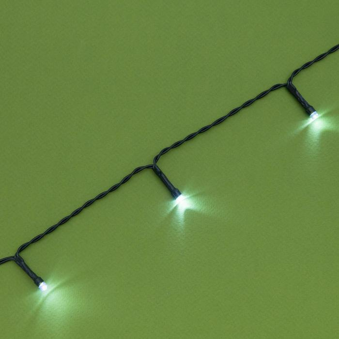Гирлянда «Нить» 20 м, IP44, тёмная нить, 200 LED, свечение белое, 2 режима, солнечная батарея Гирлянда «Нить» 20 м, IP44, тёмная нить, 200 LED, свечение белое, 2 режима, солнечная батарея