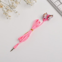 Наушники вакуумные на открытке &laquo;Сияй, красотка&raquo;, 11 х 20,8 см