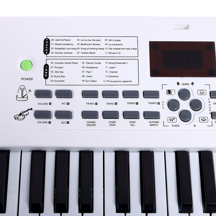 Синтезатор &laquo;Музыкальный мир&raquo;, 61 клавиша, с микрофоном и адаптером