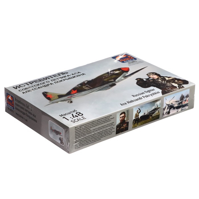 Сборная модель-самолёт &laquo;Истребитель Александра Покрышкина&raquo; Ark models, 1/48, (48015)
