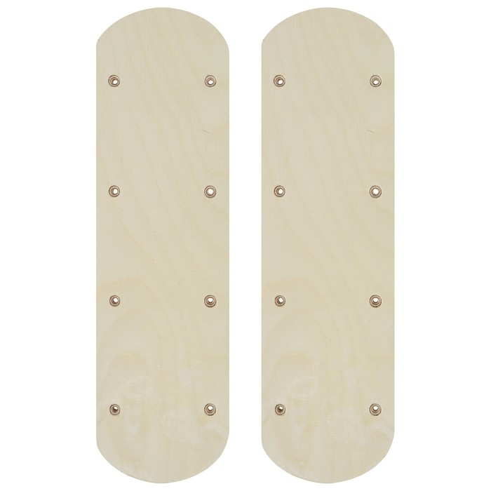 Накладка для охотничьих лыж, деревянная