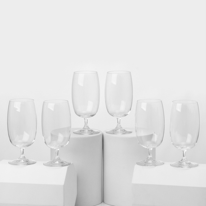 Набор стеклянных бокалов для пива «Баблс», 480 мл, 6 шт Набор стеклянных бокалов для пива «Баблс», 480 мл, 6 шт