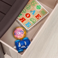 Комод 3-х секционный &laquo;Колорит&raquo;, цвет венге