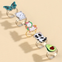 Кольцо &laquo;Котик&raquo;, 5 шт