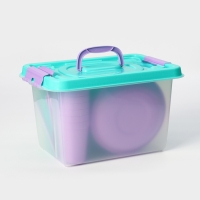 Набор посуды для пикника на 6 персон &laquo;Все за стол &ndash; 2&raquo;, 52 предмета, цвет МИКС