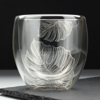 Стакан с двойными стенками «Тропики», 250 мл Стакан с двойными стенками «Тропики», 250 мл