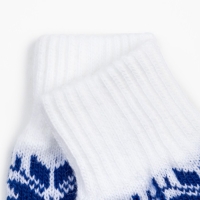 Носки женские шерстяные, цвет синий, размер 23-25 Носки женские шерстяные, цвет синий, размер 23-25