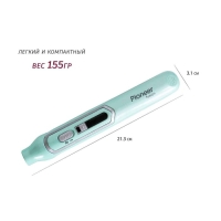 Выпрямитель Pioneer HS-1012R, беспроводной, керамика, до 180&deg;С, бирюзовый