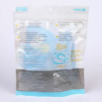 Круг для плавания новорожденных на шею &laquo;Море&raquo;, надувной, с ручками, цвет голубой, Крошка Я