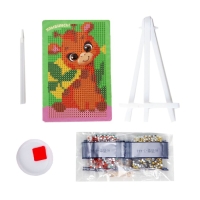 Алмазная мозаика с частичным заполнением на подставке для детей &laquo;Улыбнись&raquo;, 10 х 15 см