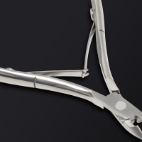 Кусачки маникюрные для кутикулы &laquo;Premium&raquo;, двойная пружина, 10,6 см, длина лезвия - 6 мм, на блистере, цвет серебристый