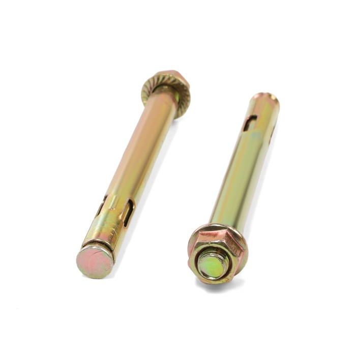 Анкерный болт ЛОМ, с гайкой, оцинкованный, 12х129 мм, 40 шт