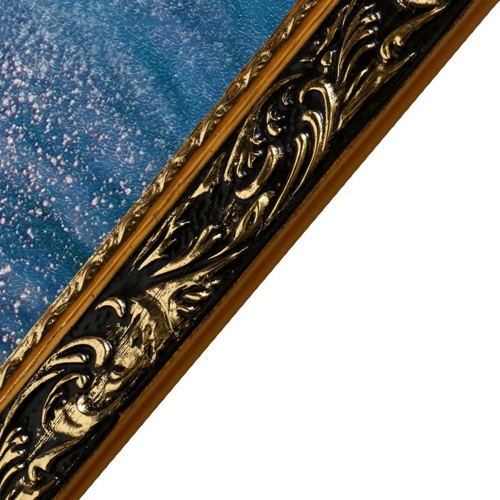 Картина Картина "Белые кони в воде" 60х100 см