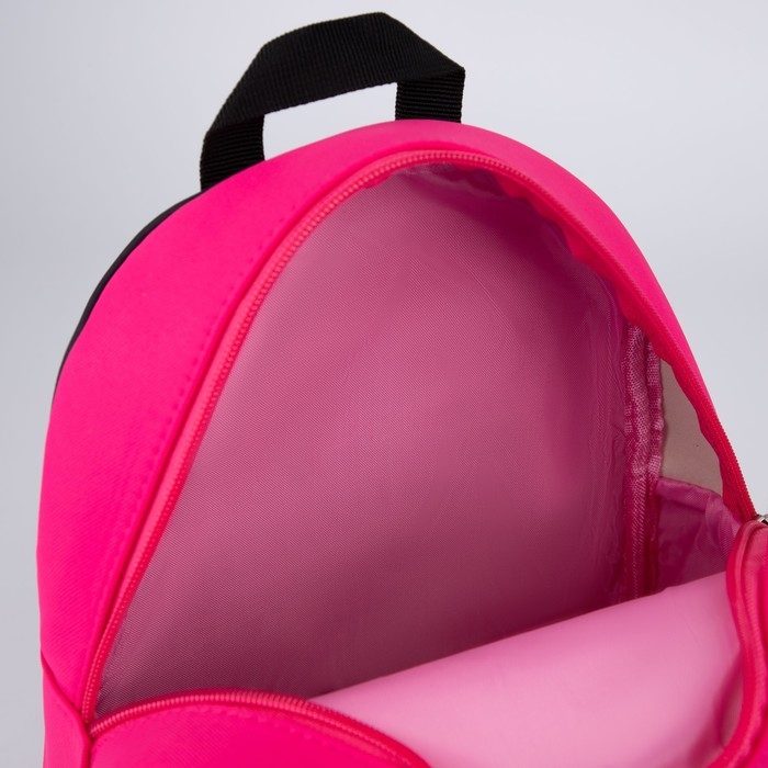 Рюкзак детский для девочки текстильный &laquo;Сердечко&raquo;, 27х23х10 см