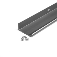 Ручка торцевая CAPPIO RT002, L=500 мм, м/о 288 мм, цвет серый