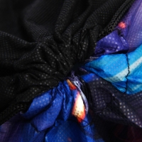 Мешок для обуви &laquo;Аниме воин&raquo; с прозрачным окном 30 х 40 см