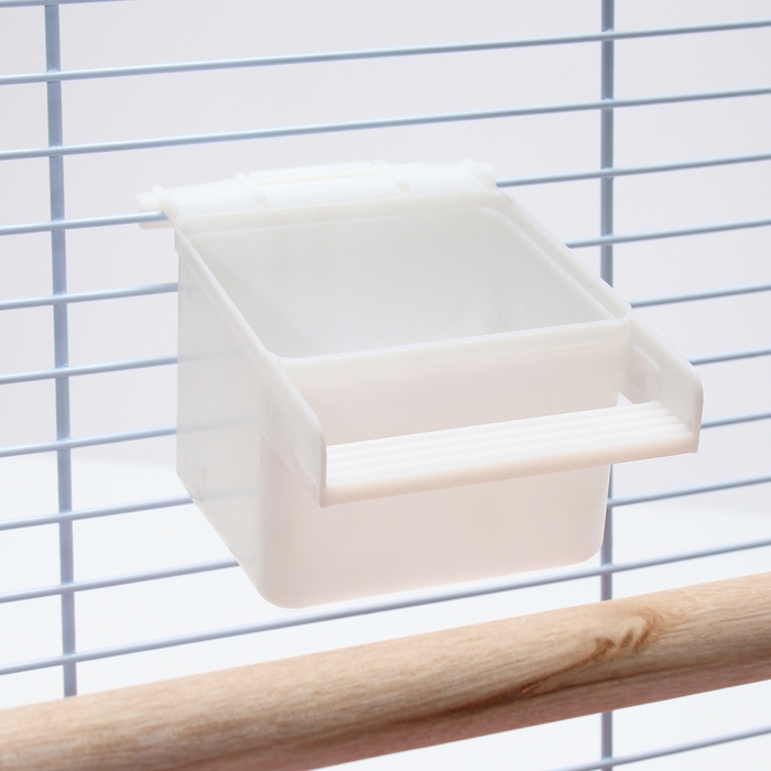 Клетка для птиц Bd-3/1o, раскрывающаяся крыша, 47,5х37х70 см, оранжевая (фасовка 6 шт)