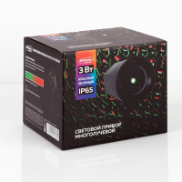 Световой прибор &laquo;Точки&raquo;, IP65, пульт ДУ, свечение красное/зелёное, 12 В