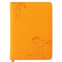 Ежедневник недатированный А6, 100 листов в линейку, обложка пвх, МИКС Ежедневник недатированный А6, 100 листов в линейку, обложка пвх, МИКС