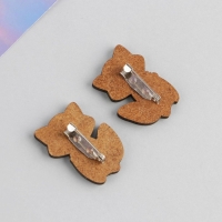 Набор парных значков &laquo;Енотики&raquo;, 2 шт., 9,5 х 8,7 см