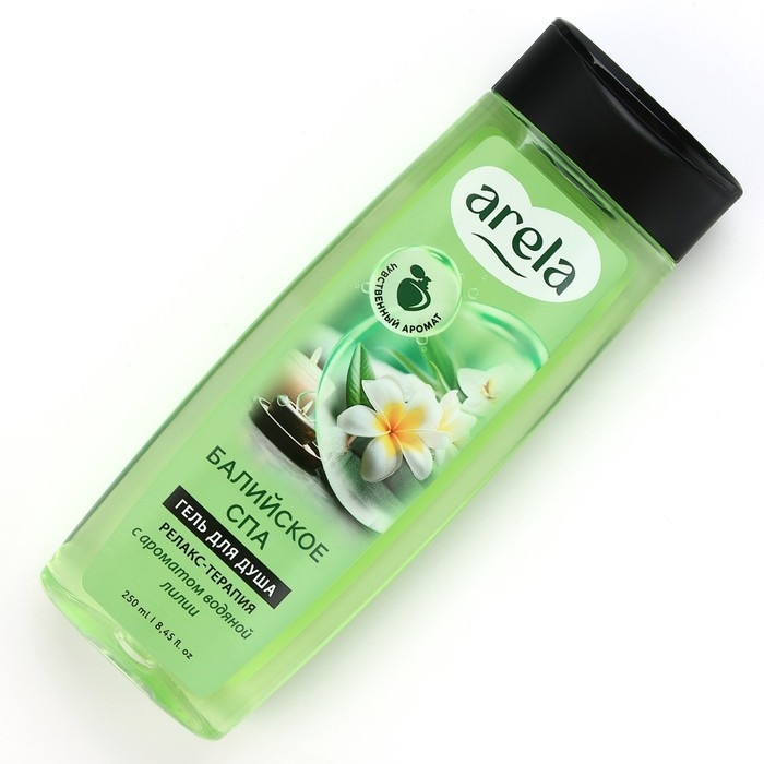 Гель для душа &laquo;Балийское спа&raquo;, 250 мл, аромат водной лилии, ARELA
