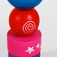 Пирамидка &laquo;Геометрическая фантазия&raquo;, детали: 3 &times; 3 см