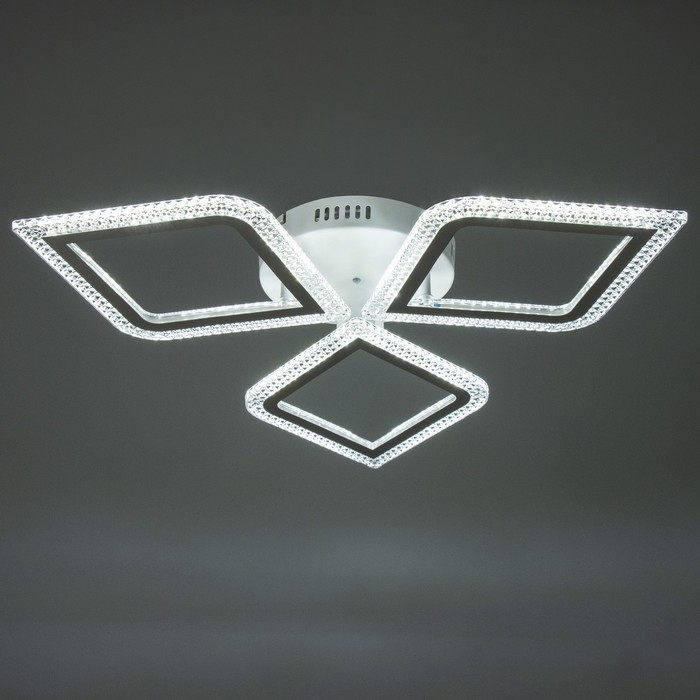 Люстра светодиодная дим. LOSANGA ДУ 3 реж. , 72Вт белый &Oslash;71.5х7.5см Ritter