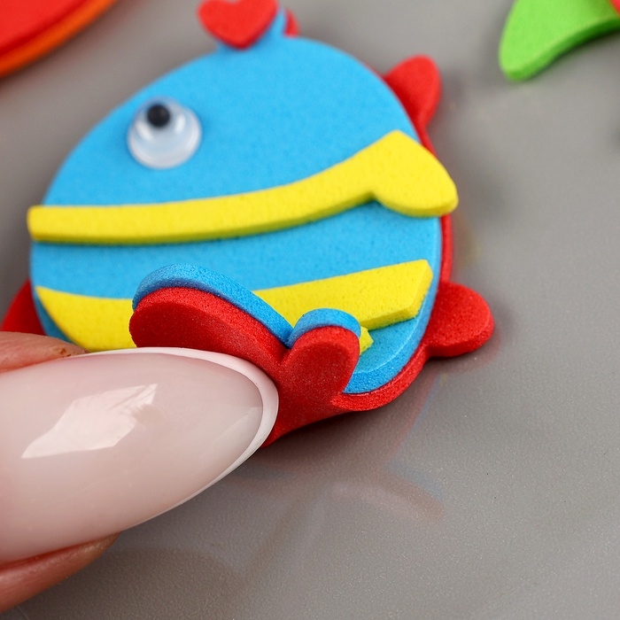 Набор наклеек из EVA "Подводный мир", 8 шт