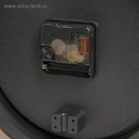 Часы настенные двусторонние, на подвесе "Сабатини", бесшумные, 35 х 30 см, циферблат d-20 см