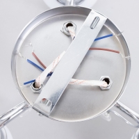 Люстра 2012/3 E27 60Вт серебро 47х47х27 см