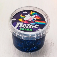 Слайм &laquo;Пегас&raquo; Голография, Синий, 90 г
