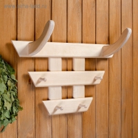 Вешалка "Бык" ЛИПА 4 крючка 49&times;35&times;22 см