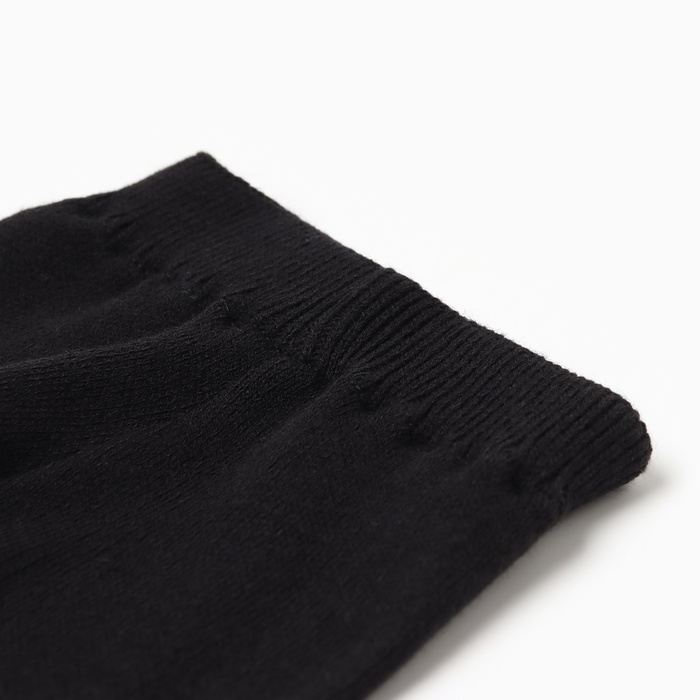 Брюки детские вязаные MINAKU, цвет черный, рост 80-86 см Брюки детские вязаные MINAKU, цвет черный, рост 80-86 см