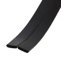 Уплотнитель резиновый ТУНДРА, профиль I, размер 9х2 мм, черный, в упаковке 10 м
