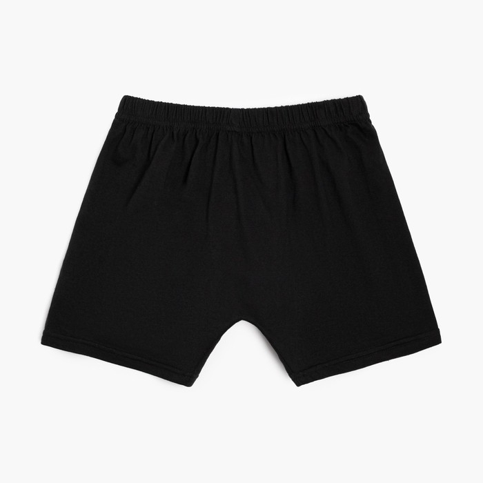 Трусы мужские боксеры, цвет чёрный, размер 52