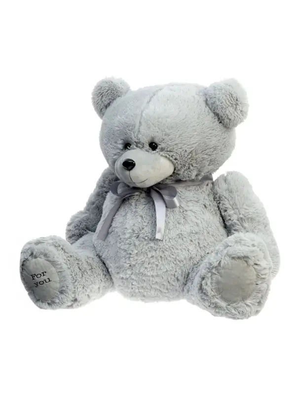 Мягкая игрушка "Медведь Тед", цвет серый, 118 см