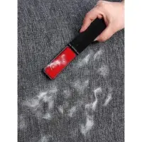 Щётка для одежды складная, 0.6&times;3.5&times;9.5 см, чёрная