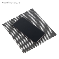 Коврик противоскольязщий 19×16 см, черный Коврик противоскольязщий 19×16 см, черный