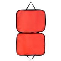 Папка с ручками текстильная А4, 350 х 270 х 20 мм, Calligrata "Офис", нейлон 600D, двуцветный кант, оранжевая Папка с ручками текстильная А4, 350 х 270 х 20 мм, Calligrata "Офис", нейлон 600D, двуцветный кант, оранжевая