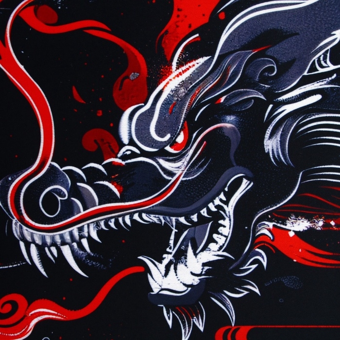 Коврик для компьютерной мыши &laquo;Дракон&raquo;, 30 х 80 см