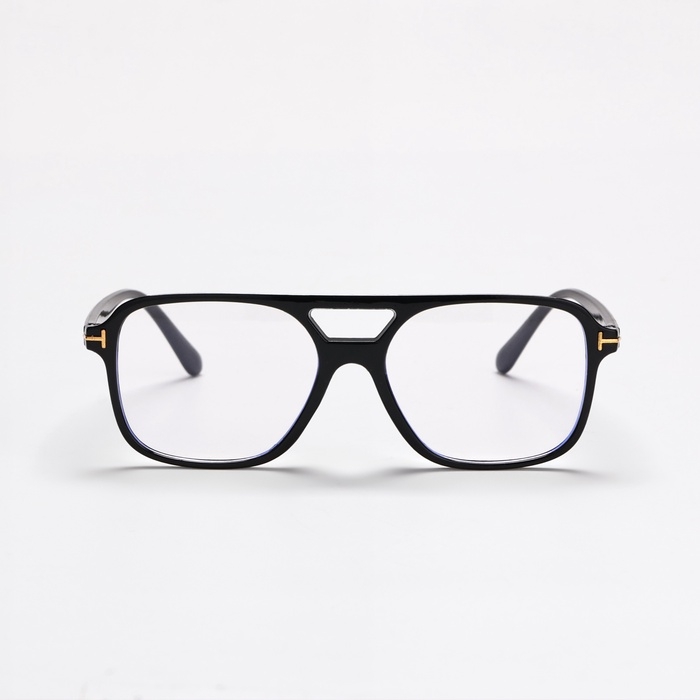 Очки солнцезащитные, UV 375, линза 4.4 х 5.5 см, ширина 14.7 см, дужка 14.2 см, прозрачные