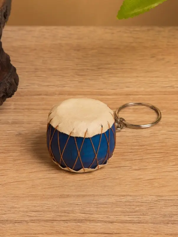 Сувенир брелок "Барабан" махагон, МИКС, 3,5х3,5х3 см